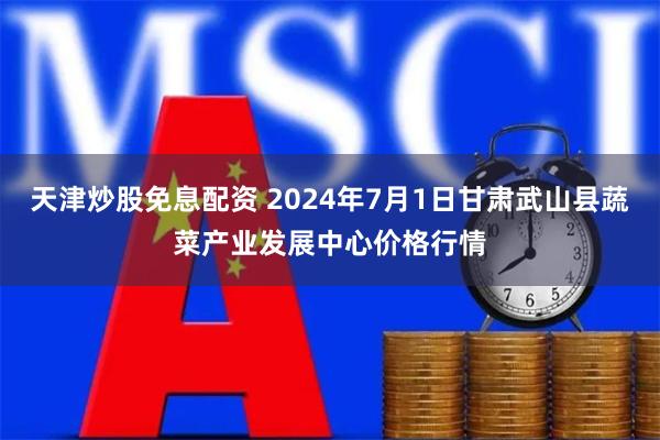 天津炒股免息配资 2024年7月1日甘肃武山县蔬菜产业发展中心价格行情